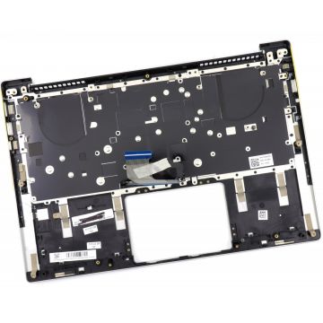 Tastatura Lenovo IdeaPad 720S-14IKB Gri cu Palmrest Argintiu fara Amprenta iluminata backlit