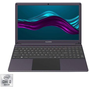 Allview Laptop Allview Allbook I cu procesor Intel® Core™ i3-10110U 4,1 GHz, 15.6, Full HD, 8GB, 256GB SSD, Intel UHD Graphics, Linux, Grey