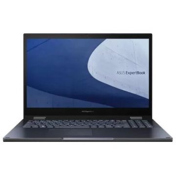 Asus Laptop Asus B2 B2502FBA, 15.6 inch FHD Touch, Intel Core i7-1260P, 64GB RAM, 1TB SSD, Windows 11 Pro, Negru