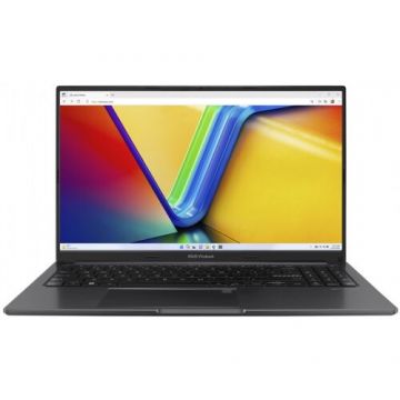Asus Laptop Asus Vivobook X1505ZA, Intel Core i5-1235U, 15.6 inch FHD, 16GB RAM, 512GB SSD, No OS, Negru