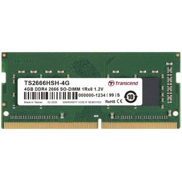 Memorie laptop 4GB (1x4GB) DDR4 2666MHz CL19 1.2V 1Rx8 512Mx8