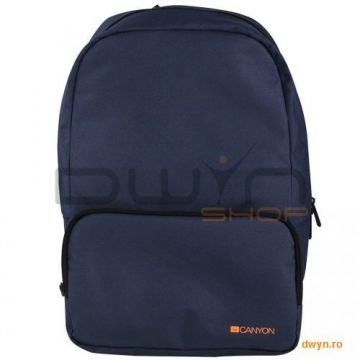 Canyon CANYON CNE-CNP15S1BL Practical backpack for walk, sport and every day. Color blueMain compartment wi