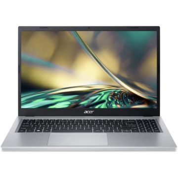 Laptop Aspire 3 A315-510P 15.6inch FHD Procesor Intel Core i3-N305 8GB DDR5 256GB SSD GMA UHD No OS Pure Silver Laptop Aspire 3 A315-510P 15.6inch FHD Procesor Intel Core i3-N305 8GB DDR5 256GB SSD GMA UHD No OS Pure Silver