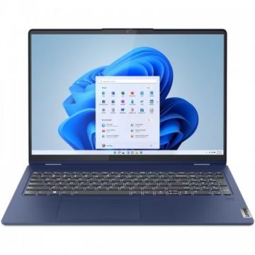 Laptop IdeaPad Flex 5 WUXGA 16 inch AMD Ryzen 5 7530U 16GB 512GB SSD Windows 11 Home Abyss Blue