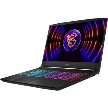 Laptop Katana 15 B12VFK-1220XPL i7-12650H 15.6inch Full HD Intel Core i7 16GB DDR5-SDRAM 1000GB SSD NVIDIA GeForce RTX 4060 Wi-Fi 6 (802.11ax) Negru