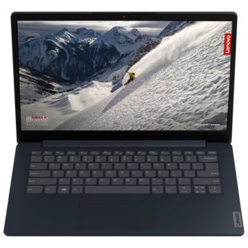 Laptop Lenovo 14'' IdeaPad 1 14ALC7, FHD IPS, Procesor AMD Ryzen™ 5 5500U (8M Cache, up to 4.0 GHz), 16GB DDR4, 512GB SSD, Radeon, No OS, Abyss Blue