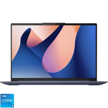 Laptop Lenovo 16'' IdeaPad Slim 5 16IAH8, WUXGA IPS, Procesor Intel® Core™ i5-12450H (12M Cache, up to 4.40 GHz), 16GB DDR5, 1TB SSD, GMA UHD, No OS, Abyss Blue