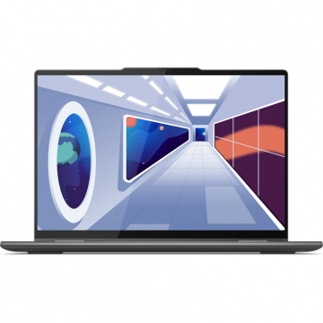Laptop Yoga 7 2.8K 14 inch Intel Core i7-1360P 16GB 1TB SSD Windows 11 Home Storm Grey