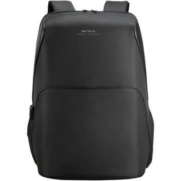 Serioux Rucsac laptop Serioux Smart Travel ST9590, rezistent la apa, port USB, 15.6″, Negru
