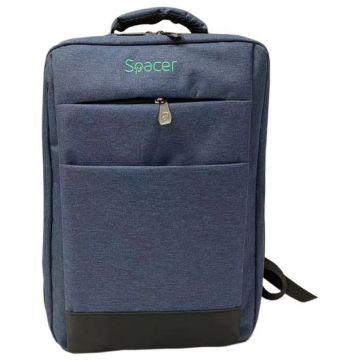 Spacer Rucsac notebook 17 inch New York Blue