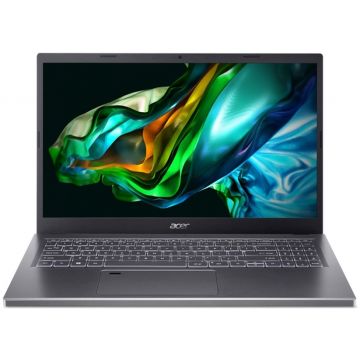 Laptop Acer 15.6'' Aspire 5 A515-48M, FHD IPS, Procesor AMD Ryzen™ 7 7730U (16M Cache, up to 4.5 GHz), 16GB DDR4X, 1TB SSD, Radeon, No OS, Steel Gray