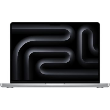 Laptop Apple 14.2'' MacBook Pro 14 Liquid Retina XDR, Apple M3 Pro chip (11-core CPU), 18GB, 512GB SSD, Apple M3 Pro 14-core GPU, macOS Sonoma, Silver, INT keyboard, 2023