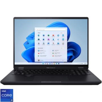 Laptop ASUS ProArt Studiobook Pro 16 OLED W7604J3D cu procesor Intel® Core™ i9-13980HX pana la 5.6 GHz, 16inch, 3.2K, OLED, Touch, 64GB, 2TB M.2 SSD, NVIDIA RTX™ 3000 Ada Generation 8GB GDDR6, Windows 11 Pro, Mineral Black
