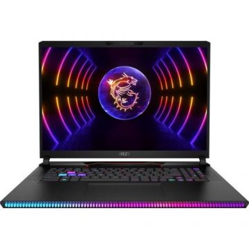 Laptop Gaming MSI Raider GE78 HX 13VH (Procesor Intel® Core™ i9-13980HX (36M Cache, up to 5.60 GHz), 17inch QHD+ 240Hz, 32GB, 2TB SSD, NVIDIA GeForce RTX 4080 @12GB, DLSS 3.0, Win 11 Home, Negru)