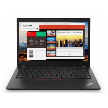 Laptop Refurbished Lenovo THINKPAD T480S Intel Core i5-8250U 1.60 GHz up to 3.40 GHz 16GB DDR4 256GB NVME SSD 14inch FHD Webcam Tastatura Iluminata
