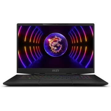Laptop Stealth 17S UHD 17.3 inch Intel Core i9-13900H 64GB 2TB SSD Windows 11 Home Black