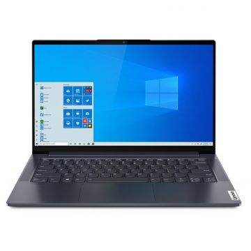 Laptop Yoga 7 14ACN6 Ryzen 5 5600U 14inch FHD 8GB LPDDR4x SSD 512GB AMD Radeon Graphics WLAN+BT Windows 11 Home Slate Grey