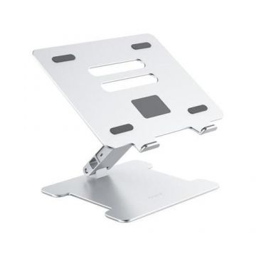 Stand laptop Orico LST-4A, aluminiu, pliabil, HUB USB (Argintiu)