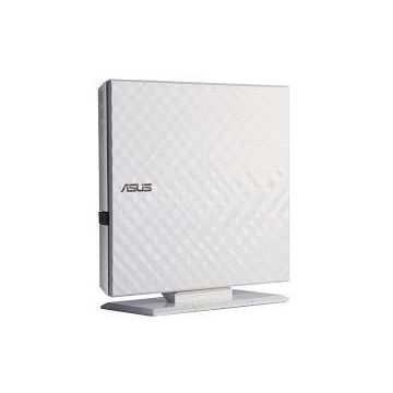 Asus Dvd-Writer Extern Asus Sdrw-08d2s Lite, Design Slim, Suport M-Disc, Dvd-Rw 8x