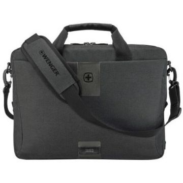 Wenger Servieta pentru laptop Wenger MX ECO Brief, 16, Gri