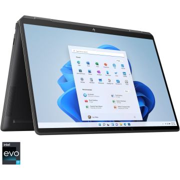 Laptop 2-in-1 HP Spectre x360 14-ef0029nn cu procesor Intel® Core™ i7-1255U pana la 4.70 GHz, 13.5, WUXGA+, Touch, IPS, 512GB SSD, Intel® Iris® Xᵉ Graphics, Windows 11 Home, Nightfall Black Laptop 2-in-1 HP Spectre x360 14-ef0029nn cu procesor Intel® Core™ i7-1255U pana la 4.70 GHz, 13.5, WUXGA+, Touch, IPS, 512GB SSD, Intel® Iris® Xᵉ Graphics, Windows 11 Home, Nightfall Black