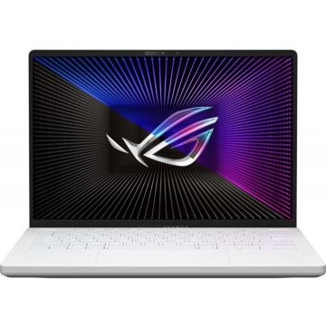 Laptop ASUS Gaming 14'' ROG Zephyrus G14 GA402RK, QHD+ 120Hz, Procesor AMD Ryzen™ 9 6900HS (16M Cache, up to 4.9 GHz), 16GB DDR5, 1TB SSD, Radeon RX 6800S 8GB, Win 11 Home, Moonlight White AniMe Matrix