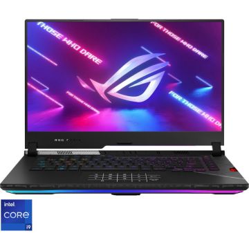 Laptop Gaming ASUS ROG Strix SCAR 15 2022 G533ZM cu procesor 12th Gen Intel® Core™ i9-12900H pana la 5.00 GHz, 15.6, WQHD, 240Hz, 3ms, IPS, 16GB, 1TB SSD, NVIDIA® GeForce RTX™ 3060 6GB GDDR6, No OS, Off Black
