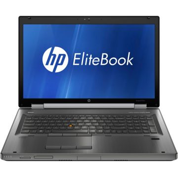 Laptop Second Hand HP EliteBook 8760W, Intel Core i5-2520M 2.50GHz, 4GB DDR3, 120GB SSD, DVD-RW, 17.3 Inch HD+, Fara Webcam, Grad A-