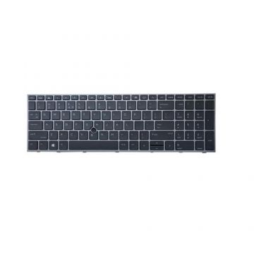 Tastatura laptop HP model L28407-001 Layout US neagra iluminata