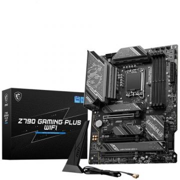 Placa de baza MSI Z790 GAMING PLUS WIFI DDR5, Socket 1700, WIFI