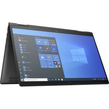 Laptop 2in1 HP Elite Dragonfly Max (Procesor Intel® Core™ i7-1165G7 (12M Cache, up to 4.70 GHz, with IPU) 13.3inch FHD Touch, 32GB, 1TB SSD, Intel Iris Xe Graphics, Win10 Pro, Negru)
