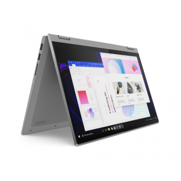 Laptop 2in1 Lenovo IdeaPad Flex 5 14ITL05 (Procesor Intel® Core™ i7-1165G7 (12M Cache, up to 4.70 GHz, with IPU), 14inch FHD, Touch, 8GB, 512GB SSD, Intel Iris Xe Graphics, Win11 Home, Gri)