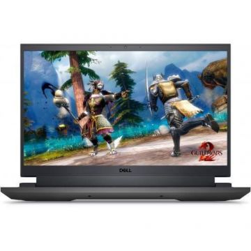 Laptop Dell Inspiron G15 5520 (Procesor Intel® Core™ i7-12700H (24M Cache, up to 4.70 GHz) 15.6inch FHD 120Hz, 16GB, 512GB SSD, nVidia GeForce RTX 3060 @6GB, Linux, Gri)