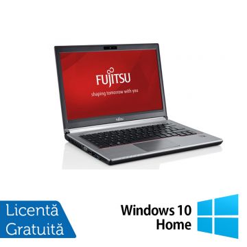 Laptop FUJITSU SIEMENS E734, Intel Core i5-4200M 2.50GHz, 8GB DDR3, 120GB SSD, 13.3 Inch, Fara Webcam + Windows 10 Home