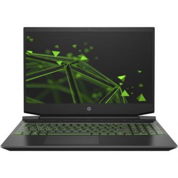 Laptop Gaming HP Pavilion 15-ec2077nq (Procesor AMD Ryzen™ 7 5800H (16M Cache, up to 4.4 GHz), 15.6inch FHD, 16GB, 256GB SSD + 1TB HDD, nVidia GeForce RTX 3050 Ti @4GB, Negru)