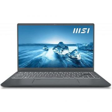 Laptop MSI Prestige 14Evo A12M (Procesor Intel® Core™ i5-1240P (12M Cache, up to 4.40 GHz) 14inch FHD, 16GB, 512GB SSD, Intel® Iris® Xe Graphics, Win 11 Home, Negru)