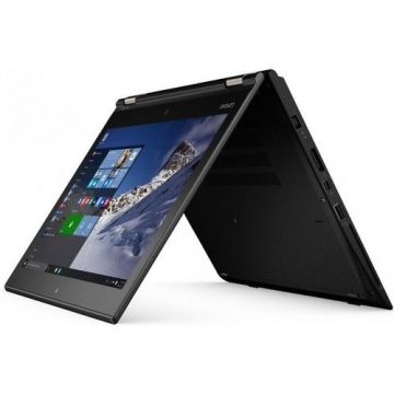 Laptop Refurbished Lenovo ThinkPad Yoga 260, Intel Core i5-6300U CPU 2.40GHz up to 3.00GHz, 8GB DDR3, 240GB SSD, 12.5 Inch, FHD 1920x1080, Touchscreen, Webcam