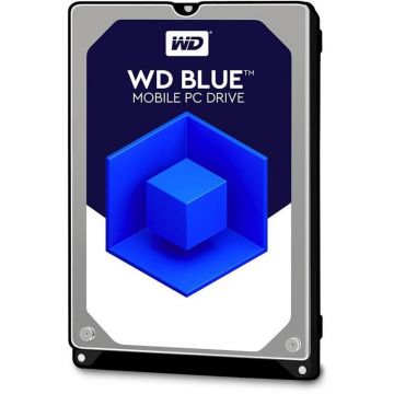Hard disk notebook Western Digital Blue, 1TB, SATA-III, 5400 RPM, cache 8MB, 7 mm