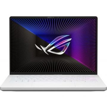 Laptop Gaming Asus ROG Zephyrus G14 GA402RK-L8149 (Procesor AMD Ryzen 9 6900HS (16M Cache, up to 4.9 GHz) 14inch QHD+ 120Hz, 16GB, 1TB SSD,AMD Radeon RX 6800S @8GB, Alb)