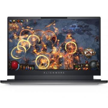 Laptop Gaming Dell Alienware X14 (Procesor Intel® Core™ i7-12700H (24M Cache, up to 4.70 GHz) 14inch FHD 144Hz, 16GB, 512GB SSD, nVidia GeForce RTX 3060 @6GB, Win11 Pro, Negru/Alb)