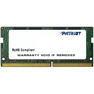Memorie notebook Patriot 8GB, DDR4, 2400MHz, CL17, 1.2v