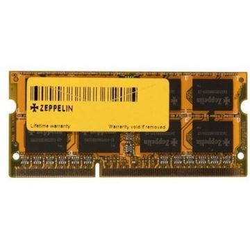 Memorie notebook Zeppelin 8GB DDR3L 1600MHz 1.35V