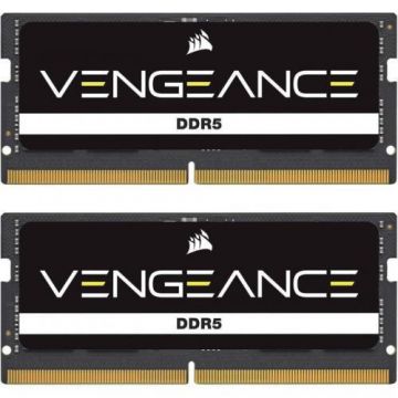 Memorii laptop Corsair Vengeance 64GB(2 x 32GB) DDR5, 4800MHz, CL40, Dual Channel