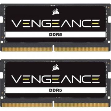 Memorii laptop Corsair Vengeance 64GB(2 x 32GB) DDR5, 4800MHz, CL40, Dual Channel