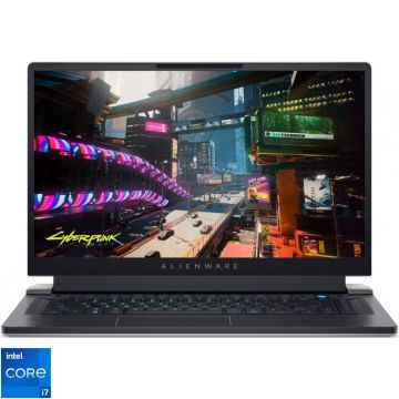 Laptop Alienware Gaming 15.6'' x15 R2, QHD 240Hz G-Sync, Procesor Intel® Core™ i7-12700H (24M Cache, up to 4.70 GHz), 32GB DDR5, 1TB SSD, GeForce RTX 3080 Ti 16GB, Win 11 Pro, Lunar Light, 3Yr BOS Laptop Alienware Gaming 15.6'' x15 R2, QHD 240Hz G-Sync, Procesor Intel® Core™ i7-12700H (24M Cache, up to 4.70 GHz), 32GB DDR5, 1TB SSD, GeForce RTX 3080 Ti 16GB, Win 11 Pro, Lunar Light, 3Yr BOS