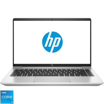 Laptop HP 14'' ProBook 440 G9, FHD, Procesor Intel® Core™ i5-1235U (12M Cache, up to 4.40 GHz, with IPU), 8GB DDR4, 256GB SSD, Intel Iris Xe, Free DOS, Silver