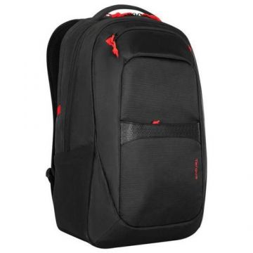 Rucsac laptop Strike2, Targus, Material textil, 17.3 inch, Negru