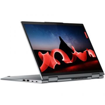 Laptop 2in1 Lenovo ThinkPad X1 Yoga (Gen.8) (Procesor Intel® Core™ i7-1355U (12M Cache, up to 5.0 GHz) 14inch WUXGA Touch, 32GB, 1TB SSD, Intel® Iris Xe Graphics, Win11 Pro, Gri)