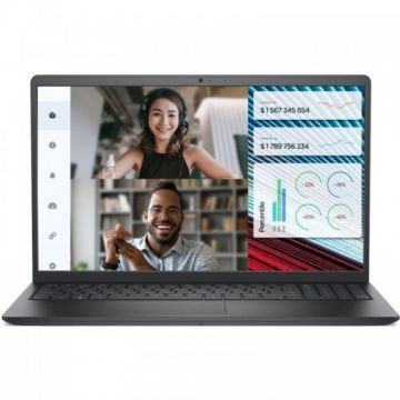 Laptop Vostro 3520 FHD 15.6 inch Intel Core i5-1235U 8GB 512GB SSD Ubuntu Black