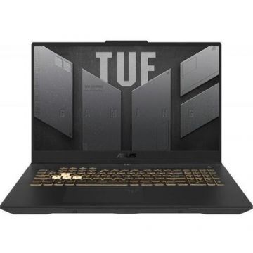 Asus Laptop Gaming Asus TUF F17 FX707ZC4, Intel Core i5-12500H, 17.3 inch FHD, 16GB RAM, 512GB SSD, nVidia RTX 3050 4GB, Free DOS, Gri